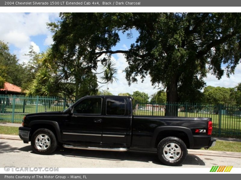 Black / Dark Charcoal 2004 Chevrolet Silverado 1500 LT Extended Cab 4x4