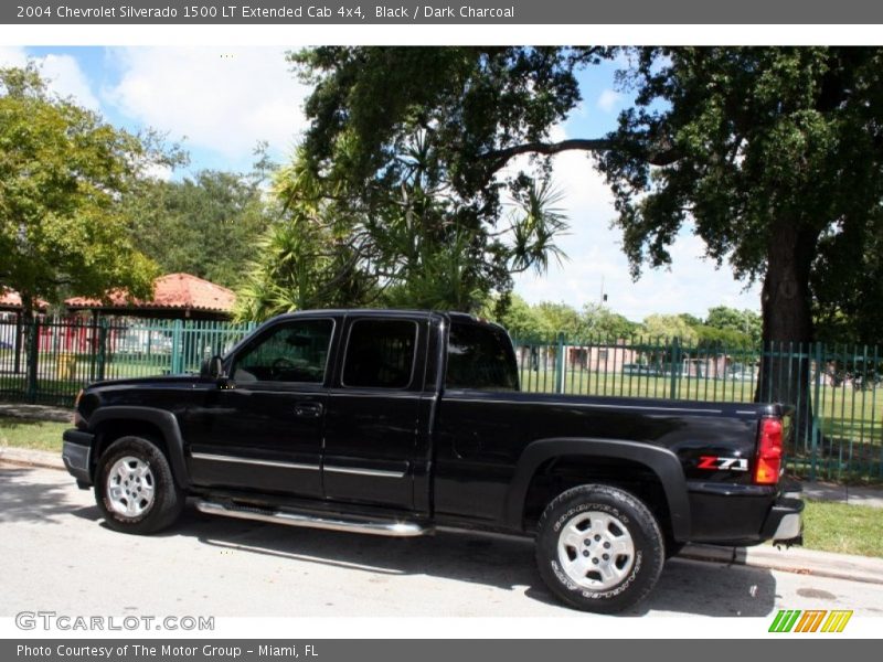 Black / Dark Charcoal 2004 Chevrolet Silverado 1500 LT Extended Cab 4x4