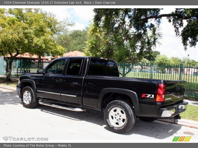 Black / Dark Charcoal 2004 Chevrolet Silverado 1500 LT Extended Cab 4x4