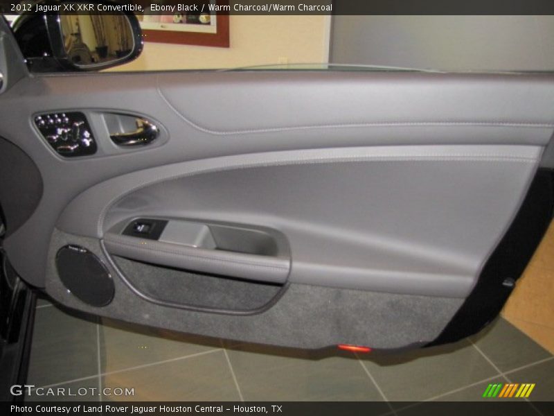 Ebony Black / Warm Charcoal/Warm Charcoal 2012 Jaguar XK XKR Convertible
