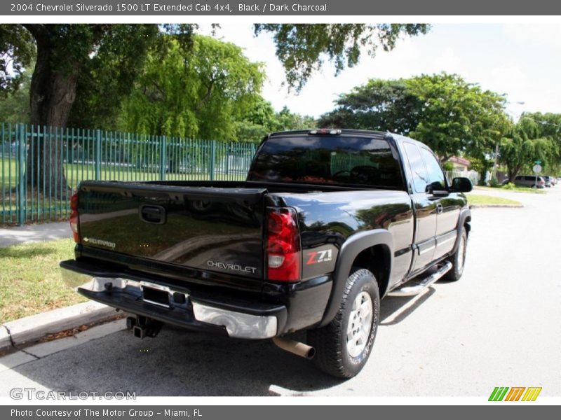 Black / Dark Charcoal 2004 Chevrolet Silverado 1500 LT Extended Cab 4x4