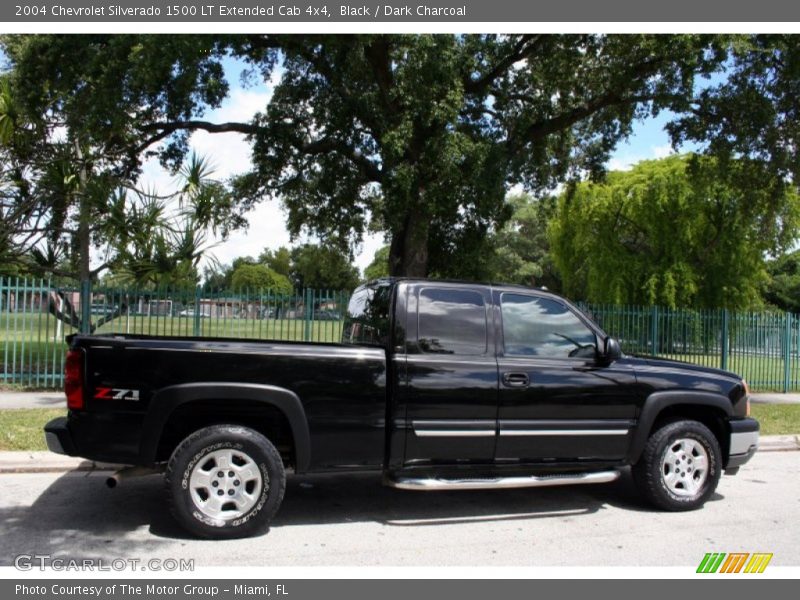 Black / Dark Charcoal 2004 Chevrolet Silverado 1500 LT Extended Cab 4x4