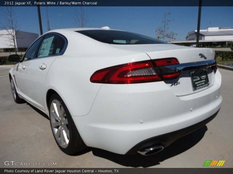 Polaris White / Barley/Warm Charcoal 2012 Jaguar XF