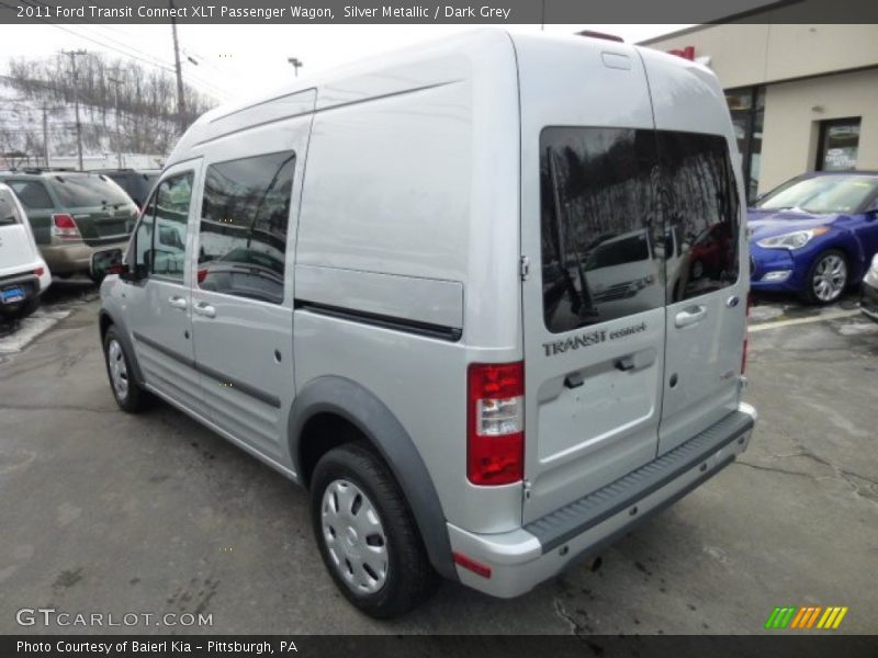  2011 Transit Connect XLT Passenger Wagon Silver Metallic