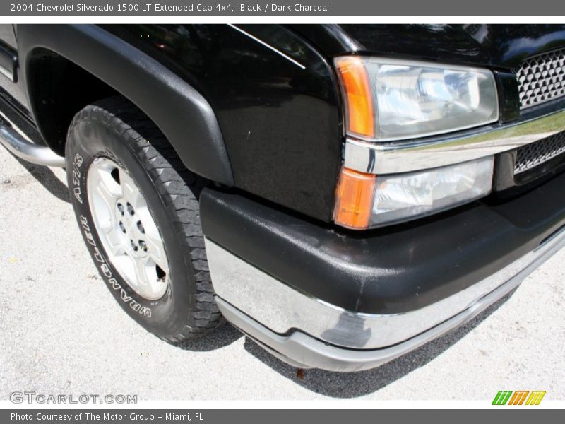 Black / Dark Charcoal 2004 Chevrolet Silverado 1500 LT Extended Cab 4x4