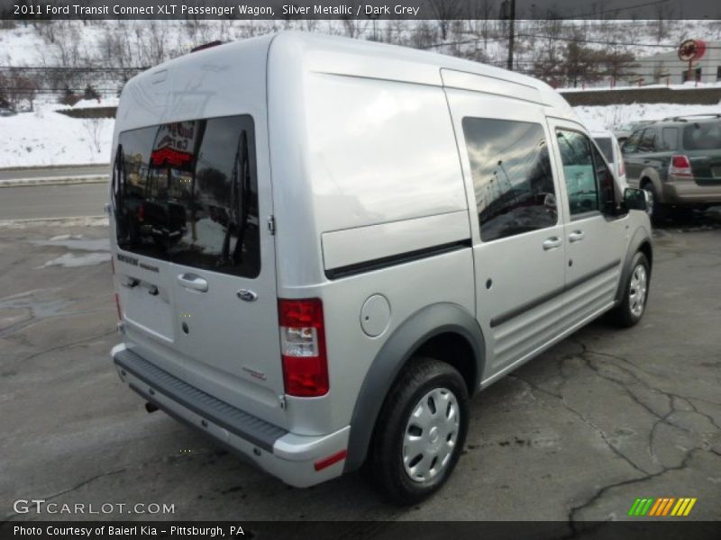 Silver Metallic / Dark Grey 2011 Ford Transit Connect XLT Passenger Wagon