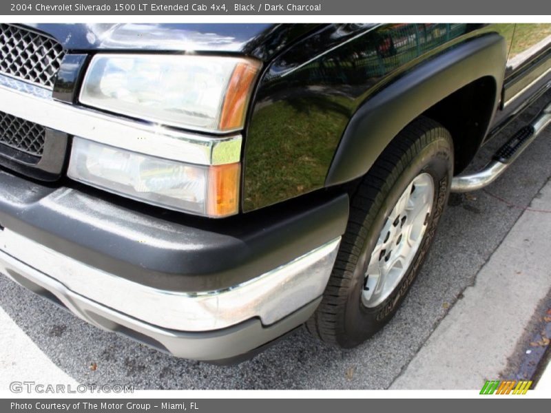Black / Dark Charcoal 2004 Chevrolet Silverado 1500 LT Extended Cab 4x4