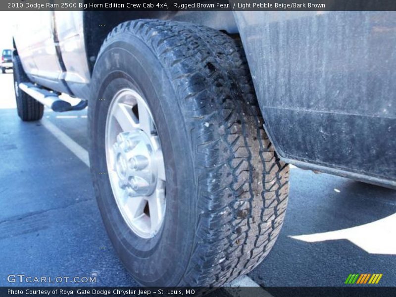 Rugged Brown Pearl / Light Pebble Beige/Bark Brown 2010 Dodge Ram 2500 Big Horn Edition Crew Cab 4x4