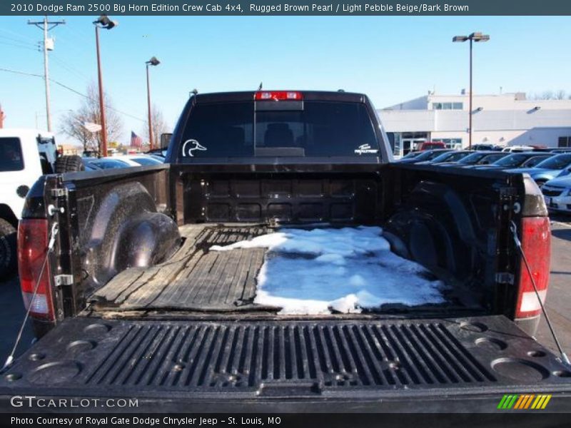 Rugged Brown Pearl / Light Pebble Beige/Bark Brown 2010 Dodge Ram 2500 Big Horn Edition Crew Cab 4x4