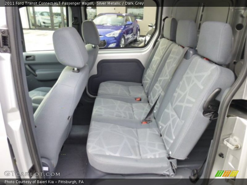 Rear Seat of 2011 Transit Connect XLT Passenger Wagon