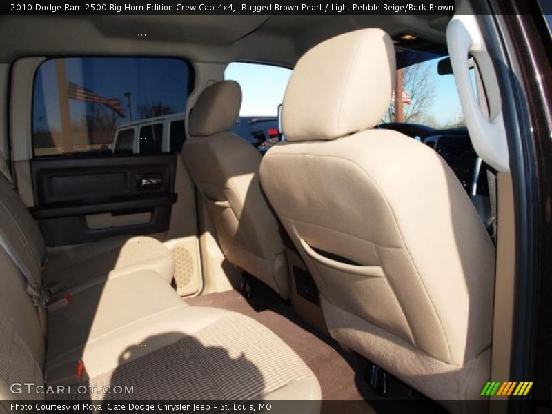 Rugged Brown Pearl / Light Pebble Beige/Bark Brown 2010 Dodge Ram 2500 Big Horn Edition Crew Cab 4x4