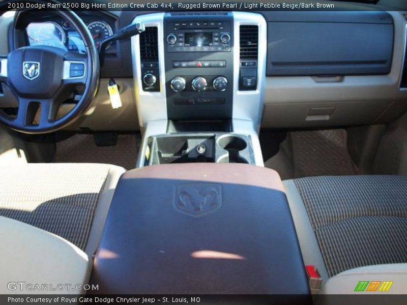 Rugged Brown Pearl / Light Pebble Beige/Bark Brown 2010 Dodge Ram 2500 Big Horn Edition Crew Cab 4x4