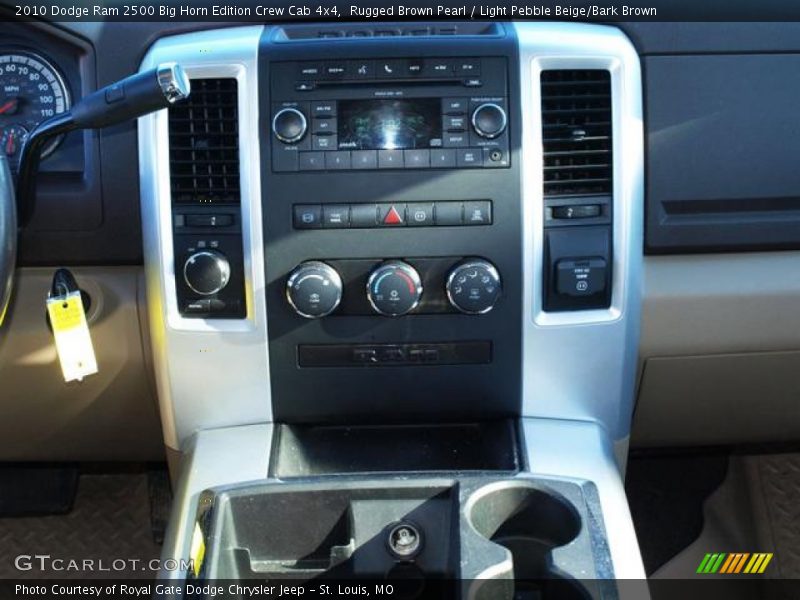 Rugged Brown Pearl / Light Pebble Beige/Bark Brown 2010 Dodge Ram 2500 Big Horn Edition Crew Cab 4x4