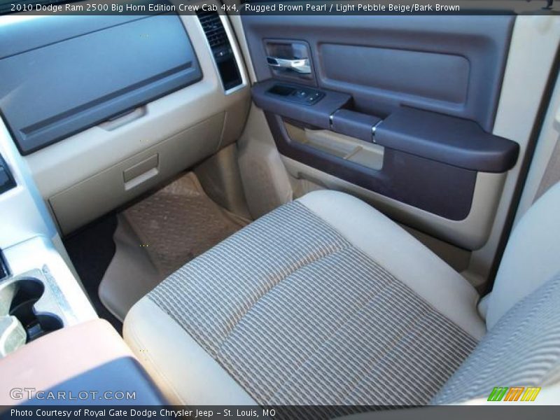 Rugged Brown Pearl / Light Pebble Beige/Bark Brown 2010 Dodge Ram 2500 Big Horn Edition Crew Cab 4x4