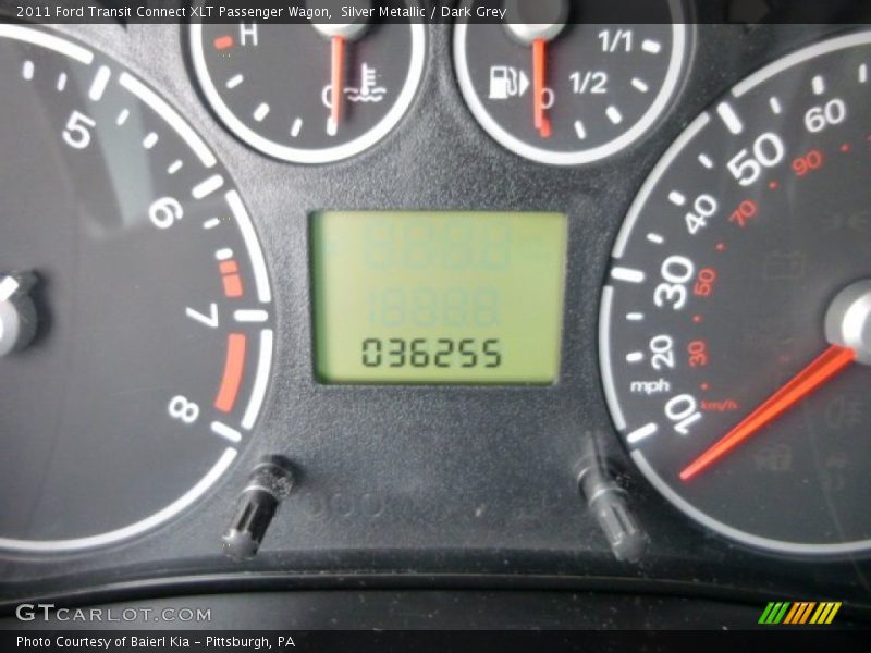 Silver Metallic / Dark Grey 2011 Ford Transit Connect XLT Passenger Wagon