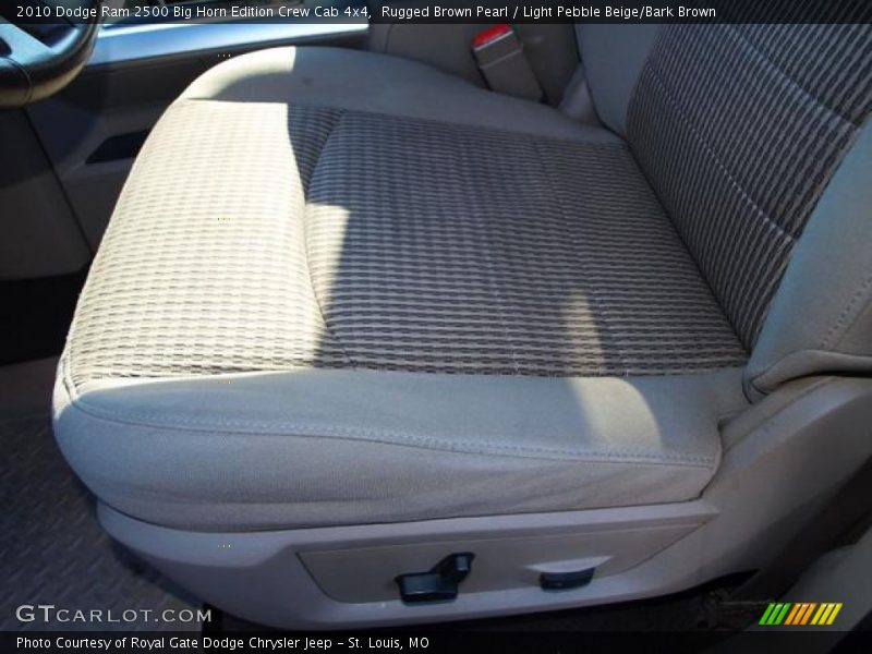Rugged Brown Pearl / Light Pebble Beige/Bark Brown 2010 Dodge Ram 2500 Big Horn Edition Crew Cab 4x4