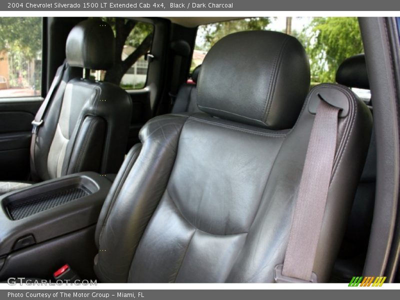 Black / Dark Charcoal 2004 Chevrolet Silverado 1500 LT Extended Cab 4x4