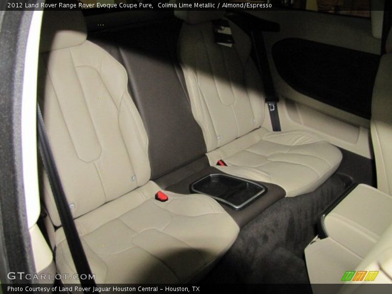 Rear Seat of 2012 Range Rover Evoque Coupe Pure