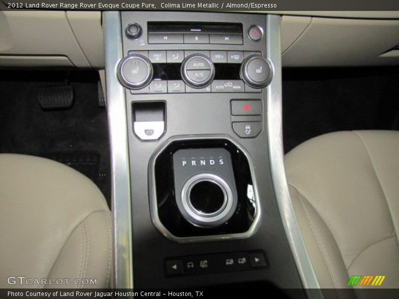 Controls of 2012 Range Rover Evoque Coupe Pure
