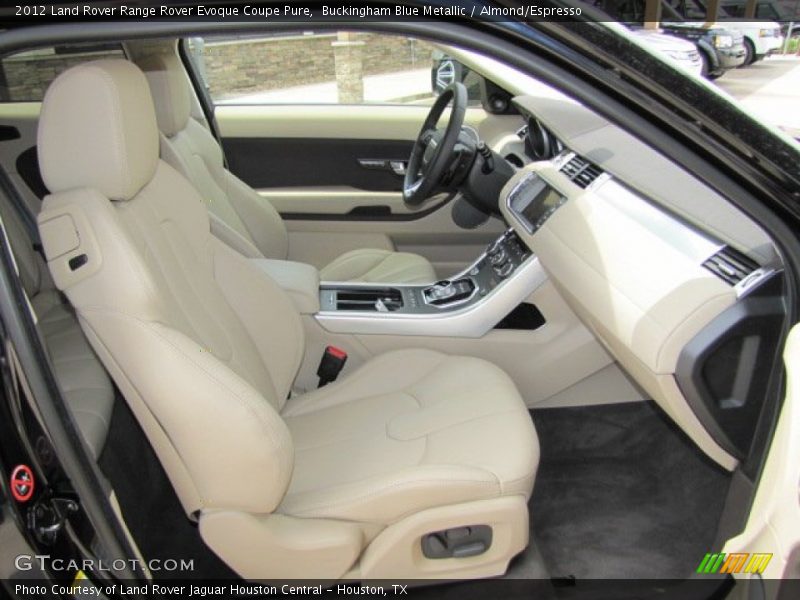 Front Seat of 2012 Range Rover Evoque Coupe Pure
