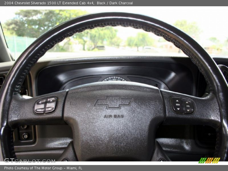 Black / Dark Charcoal 2004 Chevrolet Silverado 1500 LT Extended Cab 4x4