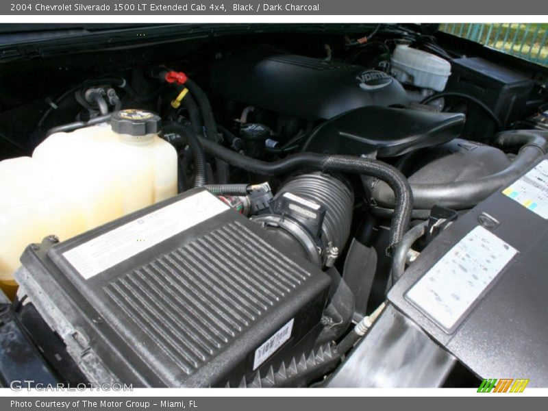 Black / Dark Charcoal 2004 Chevrolet Silverado 1500 LT Extended Cab 4x4
