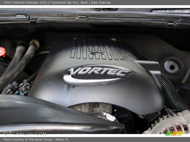 Black / Dark Charcoal 2004 Chevrolet Silverado 1500 LT Extended Cab 4x4