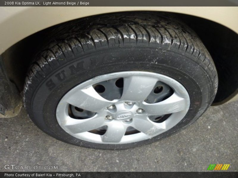 Light Almond Beige / Beige 2008 Kia Optima LX
