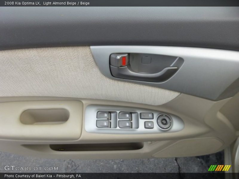 Light Almond Beige / Beige 2008 Kia Optima LX