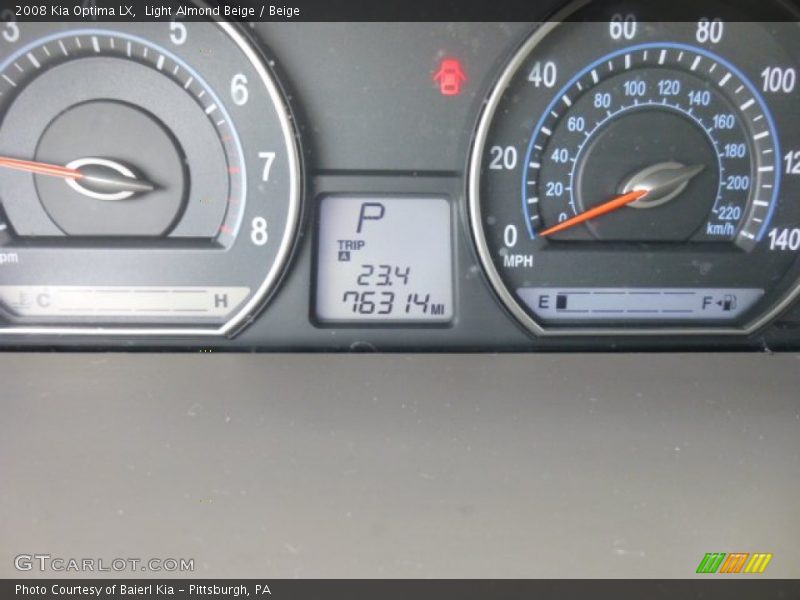 Light Almond Beige / Beige 2008 Kia Optima LX