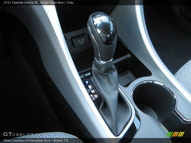 Indigo Night Blue / Gray 2013 Hyundai Sonata SE