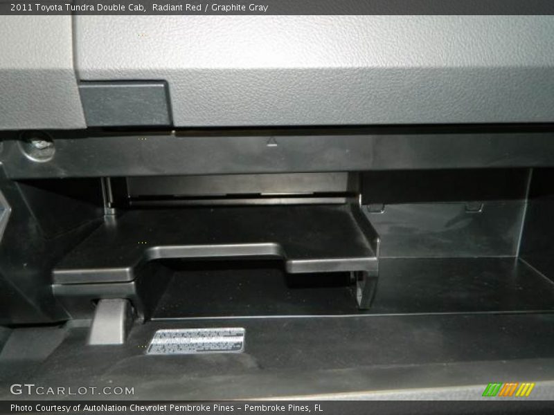 Radiant Red / Graphite Gray 2011 Toyota Tundra Double Cab