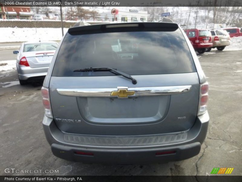 Dark Silver Metallic / Light Gray 2006 Chevrolet Equinox LS AWD
