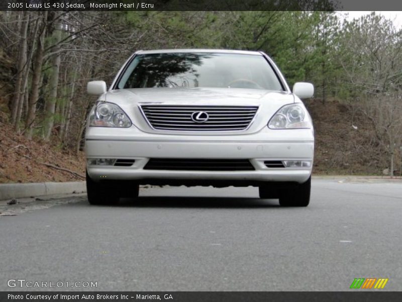 Moonlight Pearl / Ecru 2005 Lexus LS 430 Sedan