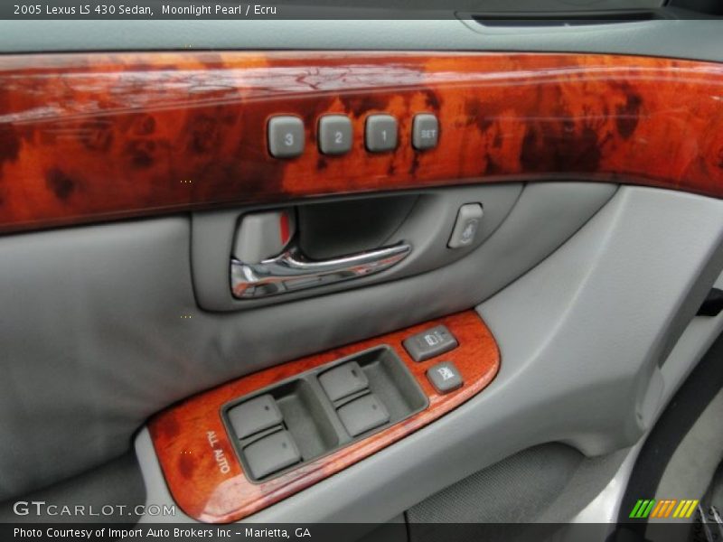 Moonlight Pearl / Ecru 2005 Lexus LS 430 Sedan