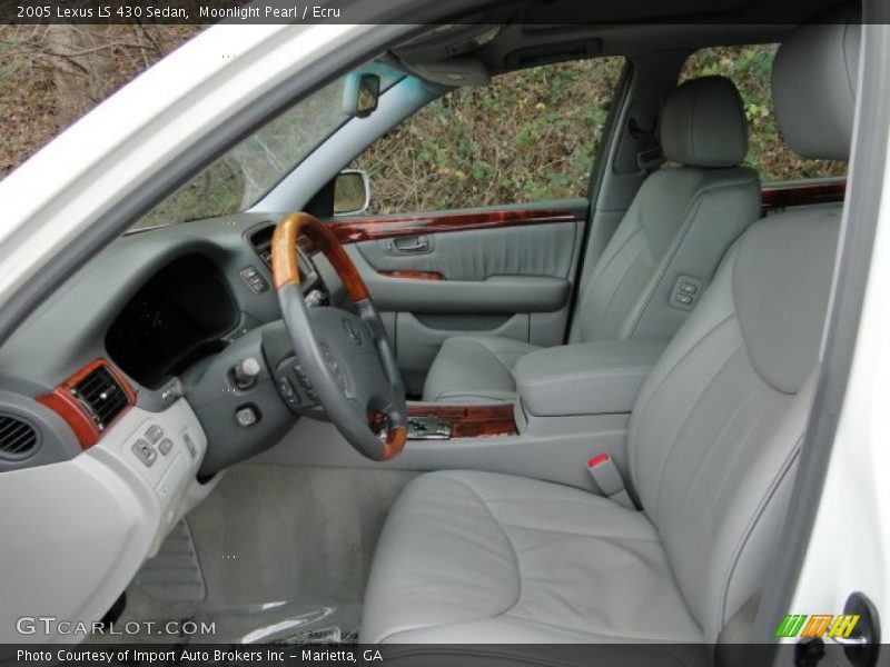 Moonlight Pearl / Ecru 2005 Lexus LS 430 Sedan