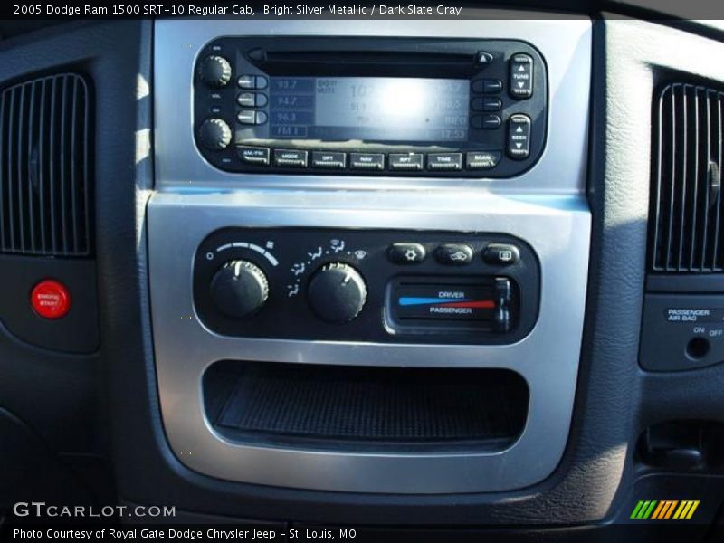 Controls of 2005 Ram 1500 SRT-10 Regular Cab