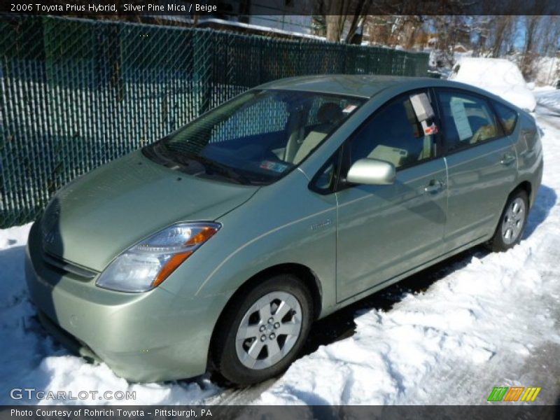 Silver Pine Mica / Beige 2006 Toyota Prius Hybrid