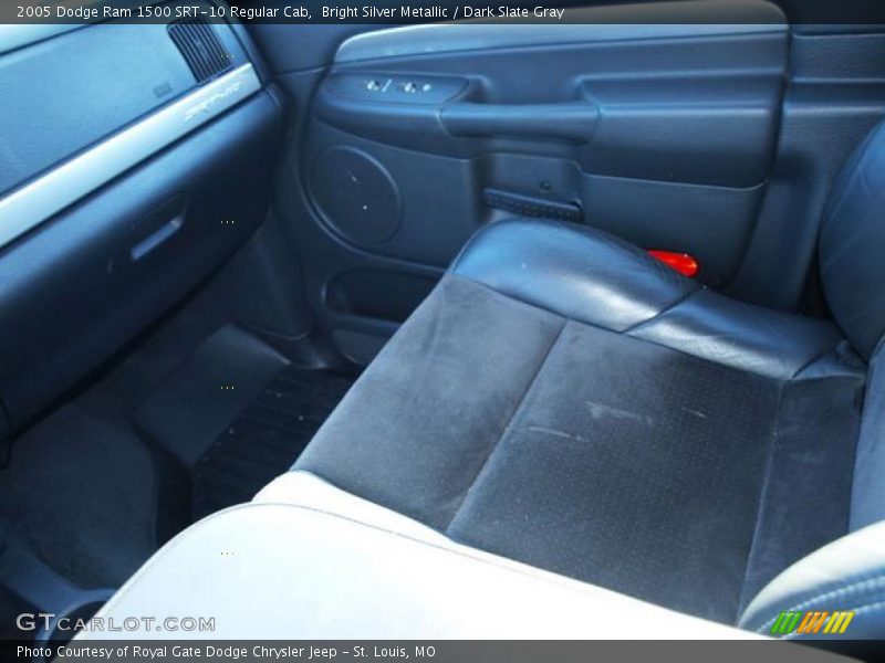 Bright Silver Metallic / Dark Slate Gray 2005 Dodge Ram 1500 SRT-10 Regular Cab