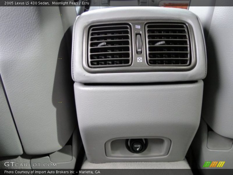 Moonlight Pearl / Ecru 2005 Lexus LS 430 Sedan