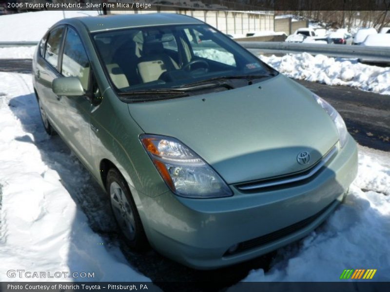 Silver Pine Mica / Beige 2006 Toyota Prius Hybrid
