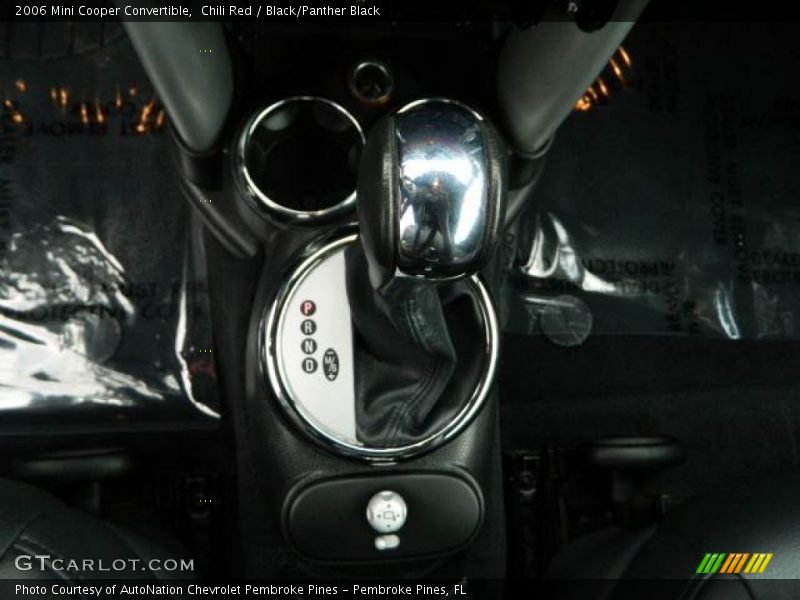 Chili Red / Black/Panther Black 2006 Mini Cooper Convertible