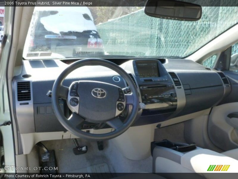 Silver Pine Mica / Beige 2006 Toyota Prius Hybrid