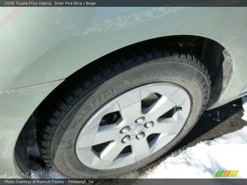 Silver Pine Mica / Beige 2006 Toyota Prius Hybrid