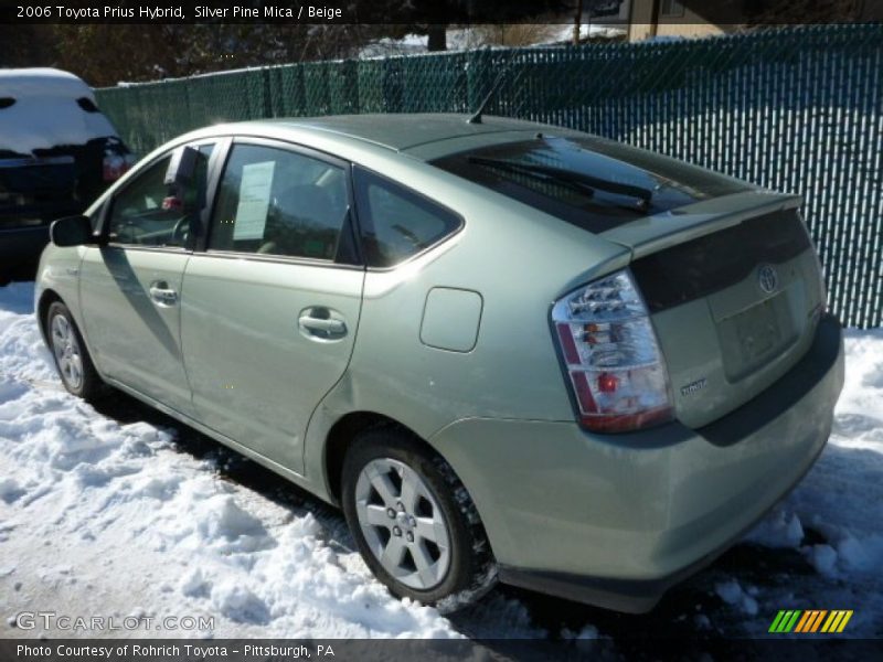 Silver Pine Mica / Beige 2006 Toyota Prius Hybrid