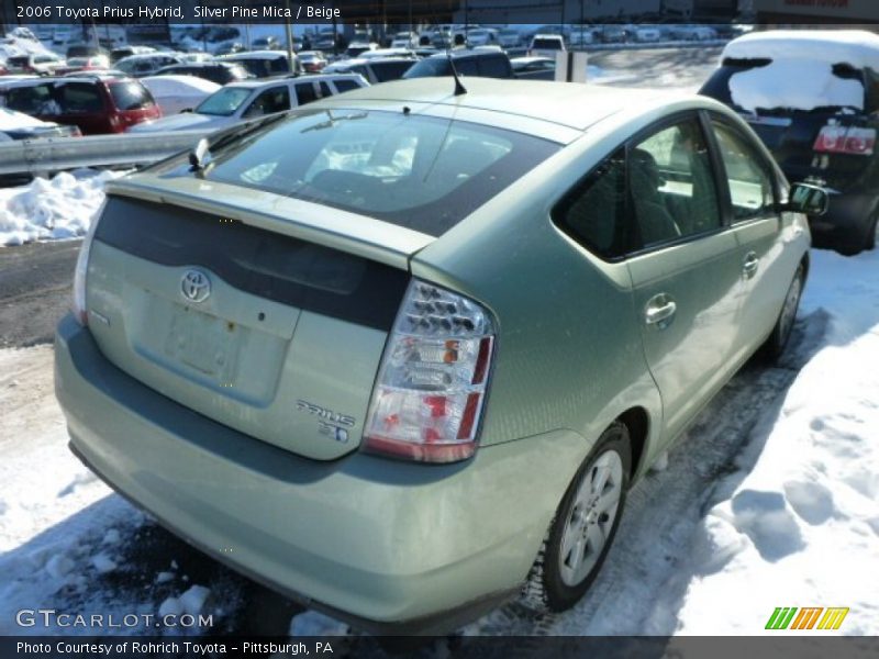 Silver Pine Mica / Beige 2006 Toyota Prius Hybrid