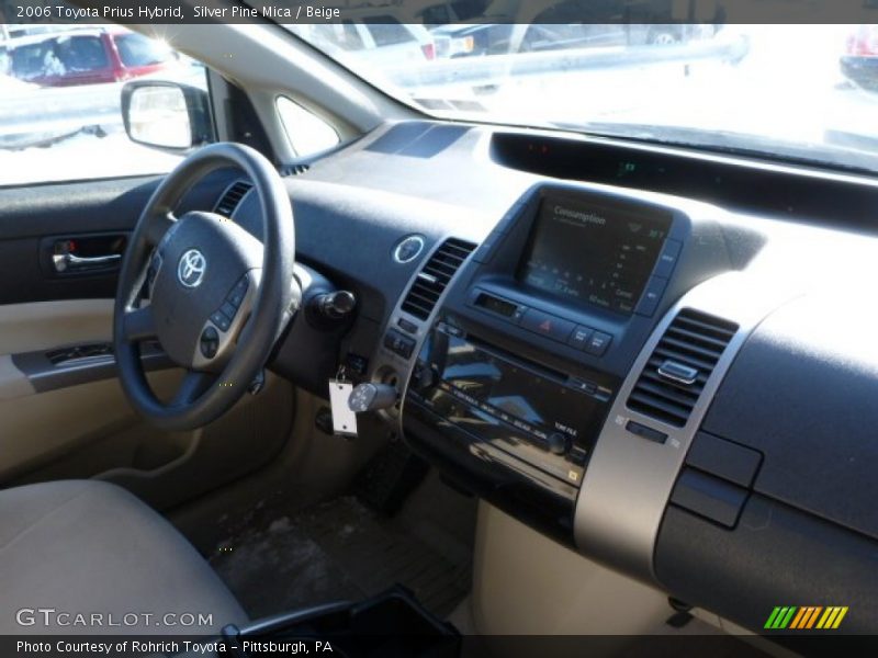 Silver Pine Mica / Beige 2006 Toyota Prius Hybrid