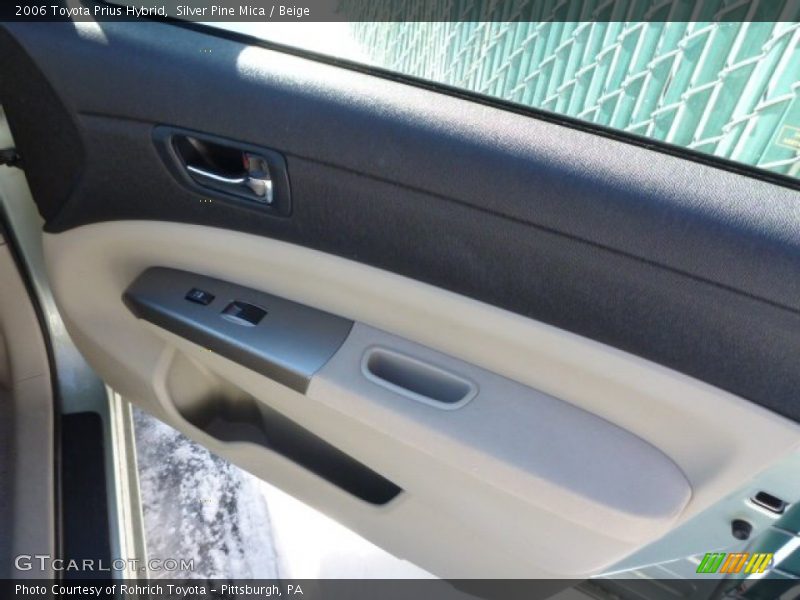 Silver Pine Mica / Beige 2006 Toyota Prius Hybrid