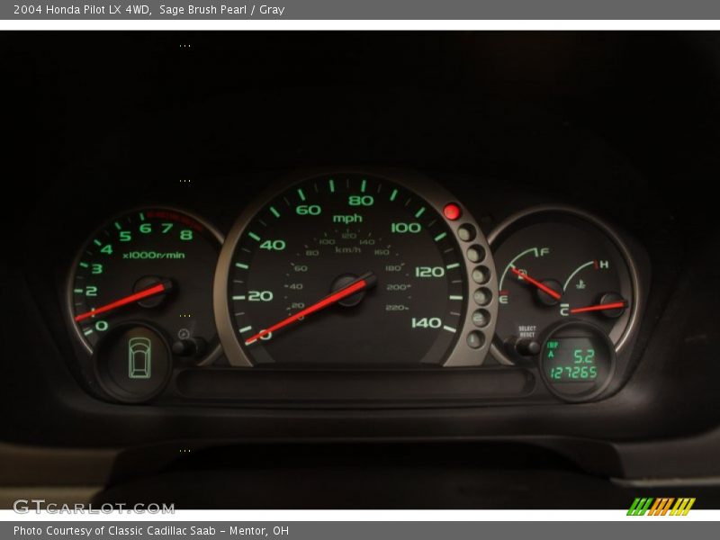  2004 Pilot LX 4WD LX 4WD Gauges