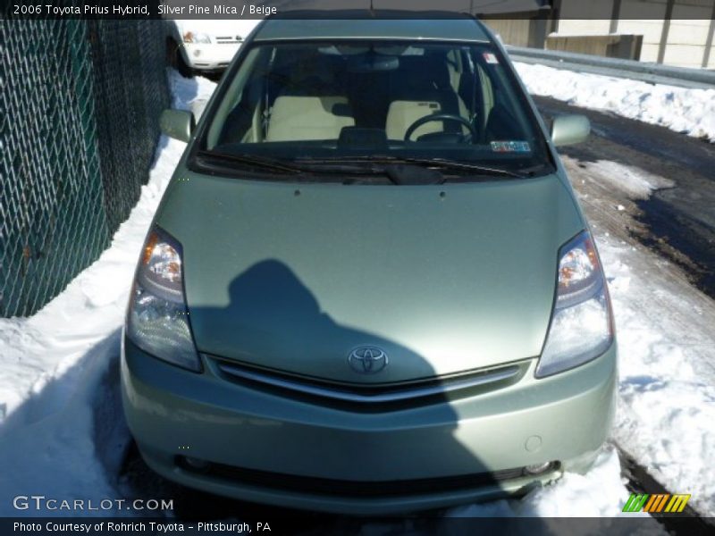 Silver Pine Mica / Beige 2006 Toyota Prius Hybrid